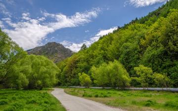 壮观山峰自然风景自然风光图片